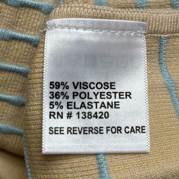 Carlisle Collection Salutation Sleeveless Top Blouse Yellow Size Large - Picture 9 of 16